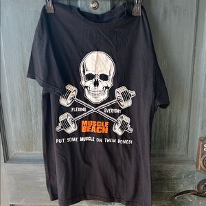 Black Skull Graphic Tee